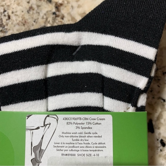 NWT KATE SPADE SOCKS (3 Pairs) - Picture 4 of 4